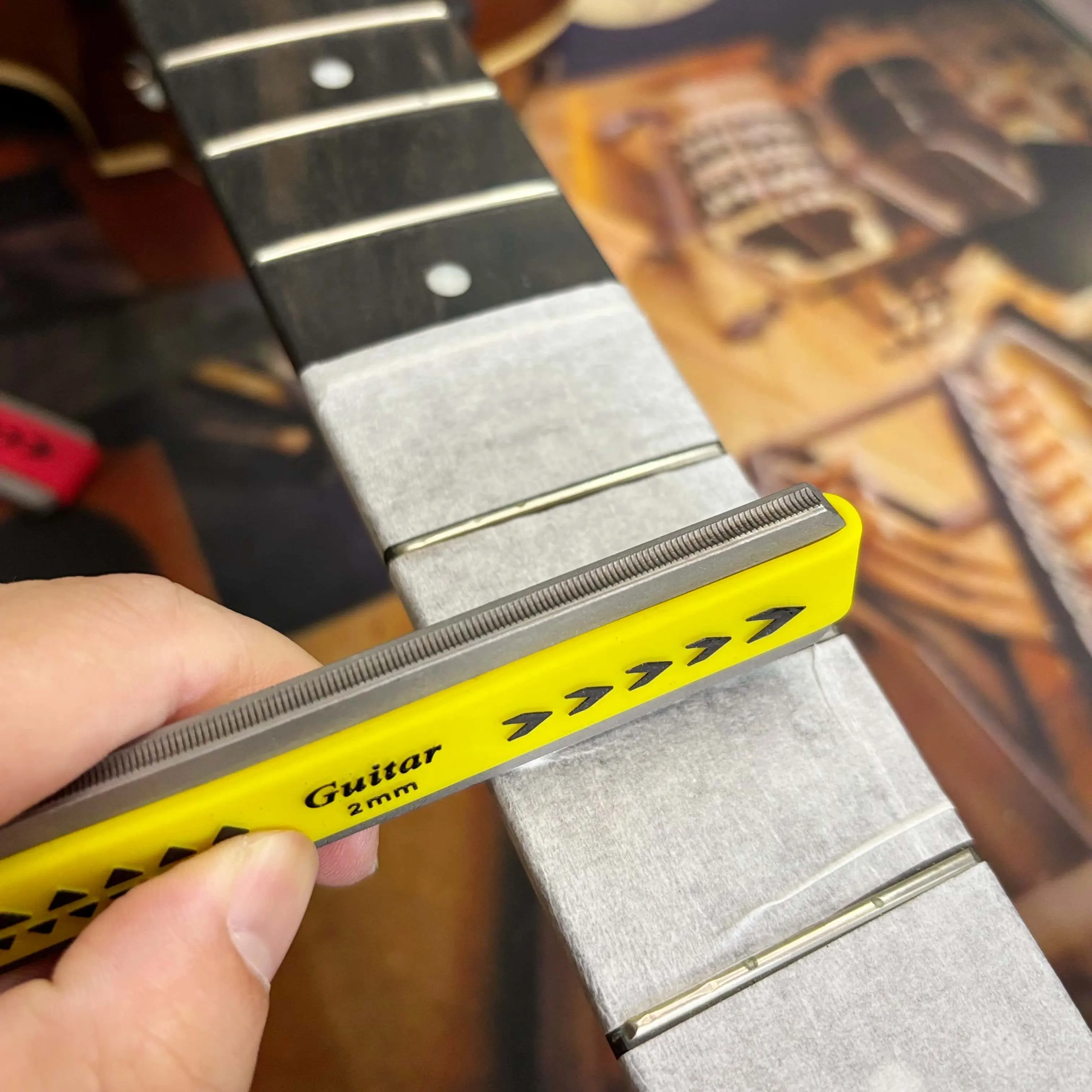 Musical Instrument Organ - Gitara Ukulele Struny Instrument Podstrunnica Pilnik