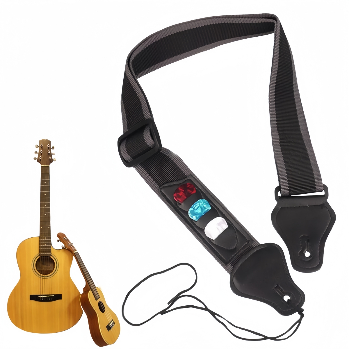 Musical Instrument Band - Pasek do gitary Miwayer ze skóry