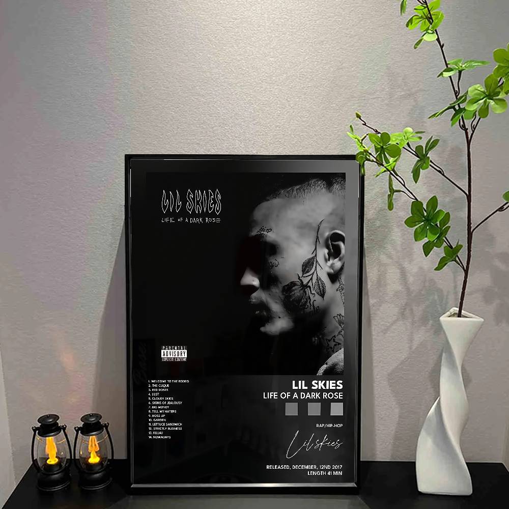 L Musical Instrument - Plakat L-Lil S-Skies Album Muzyczny Obraz