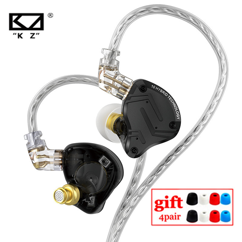 L Musical Instrument - Słuchawki przewodowe douszne KZ ZS10 Pro
