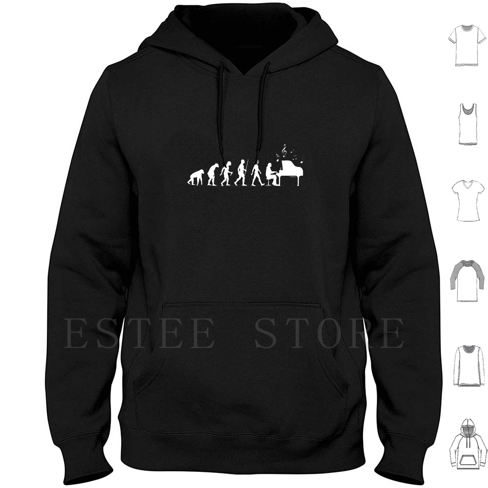 Bluza z kapturem Piano Evoluti – The History Of Musical Instrument recenzja i cena