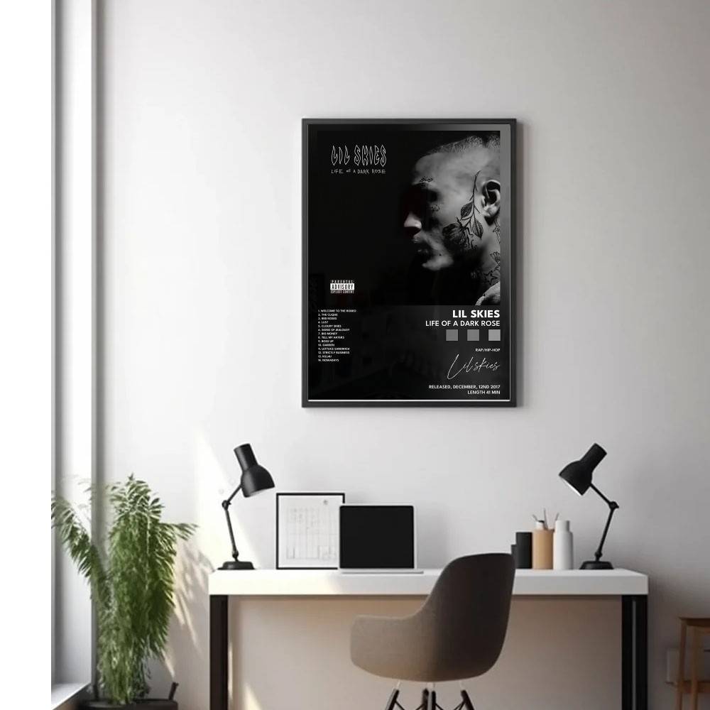 Plakat L-Lil S-Skies Album Muz – L Musical Instrument recenzja i cena