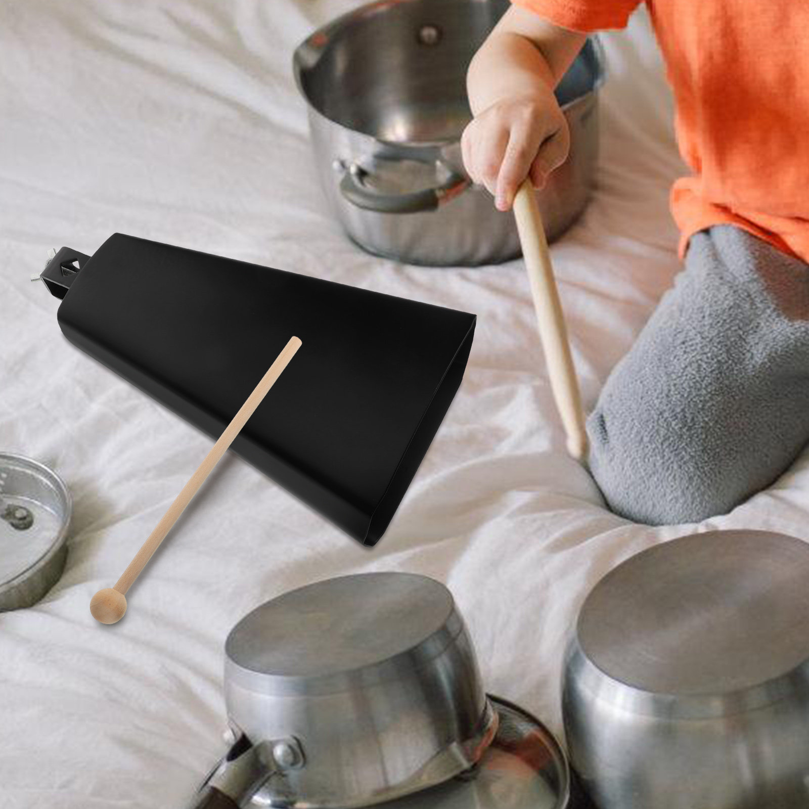 1 Zestaw Metalowy Dzwonek Krow – Musical Instrument Band recenzja i cena