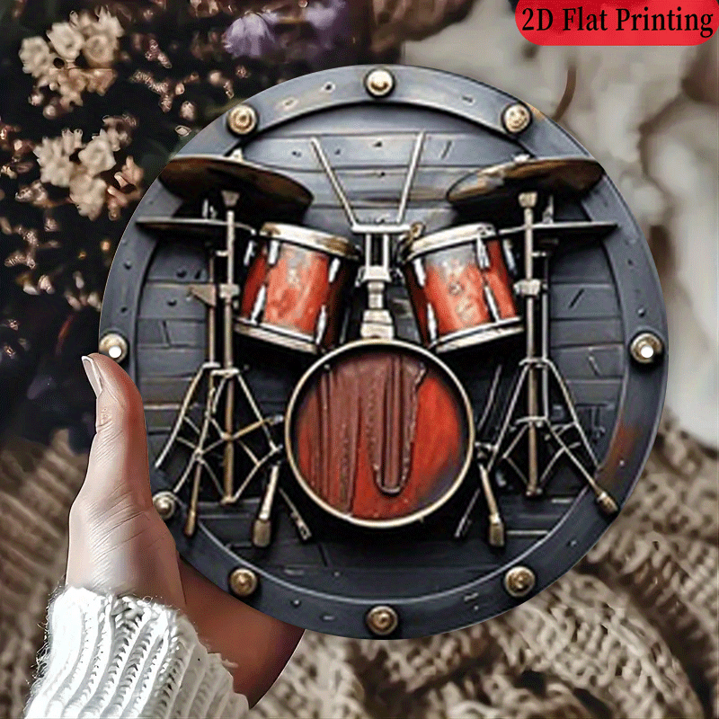 Płaski znak 2D, 1 szt., 20,32x – Musical Instrument Band recenzja i cena