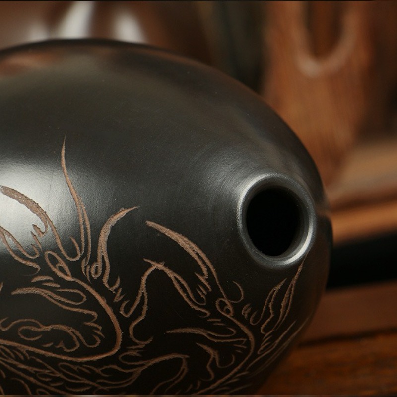 Ocarina 8-otworowa Czarna Prze – Musical Instrument Harmonium recenzja i cena