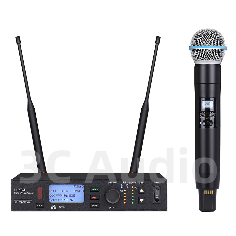 ULXD4-SLXD 500/600MHz Profesjo – Shure Mic Sm58 recenzja i cena