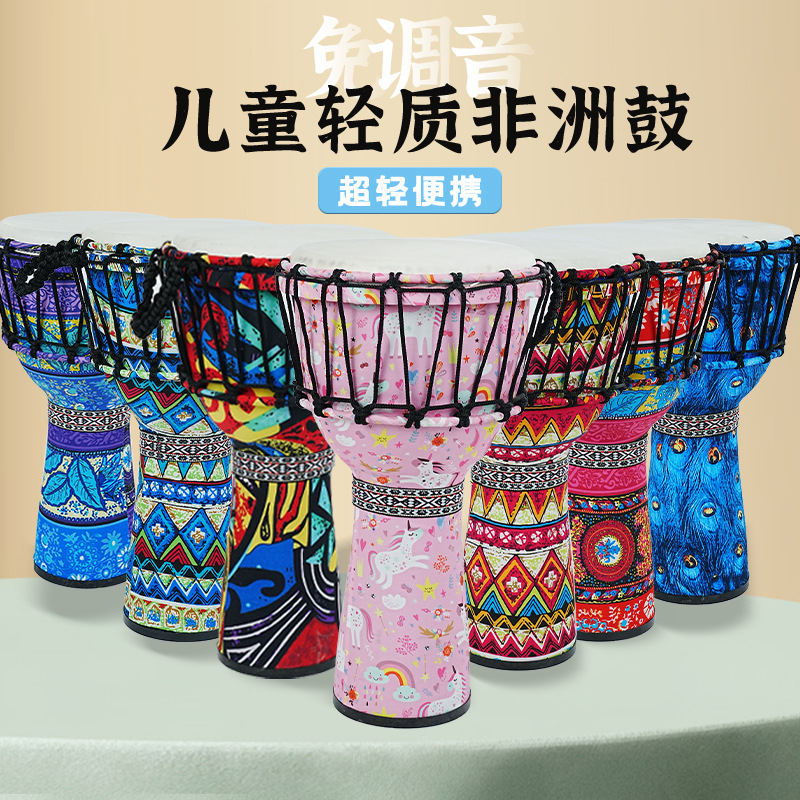 Bęben afrykański z PVC, skóra  – Musical Instrument African recenzja i cena
